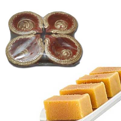"Sweets N Diyas - code SD02 - Click here to View more details about this Product